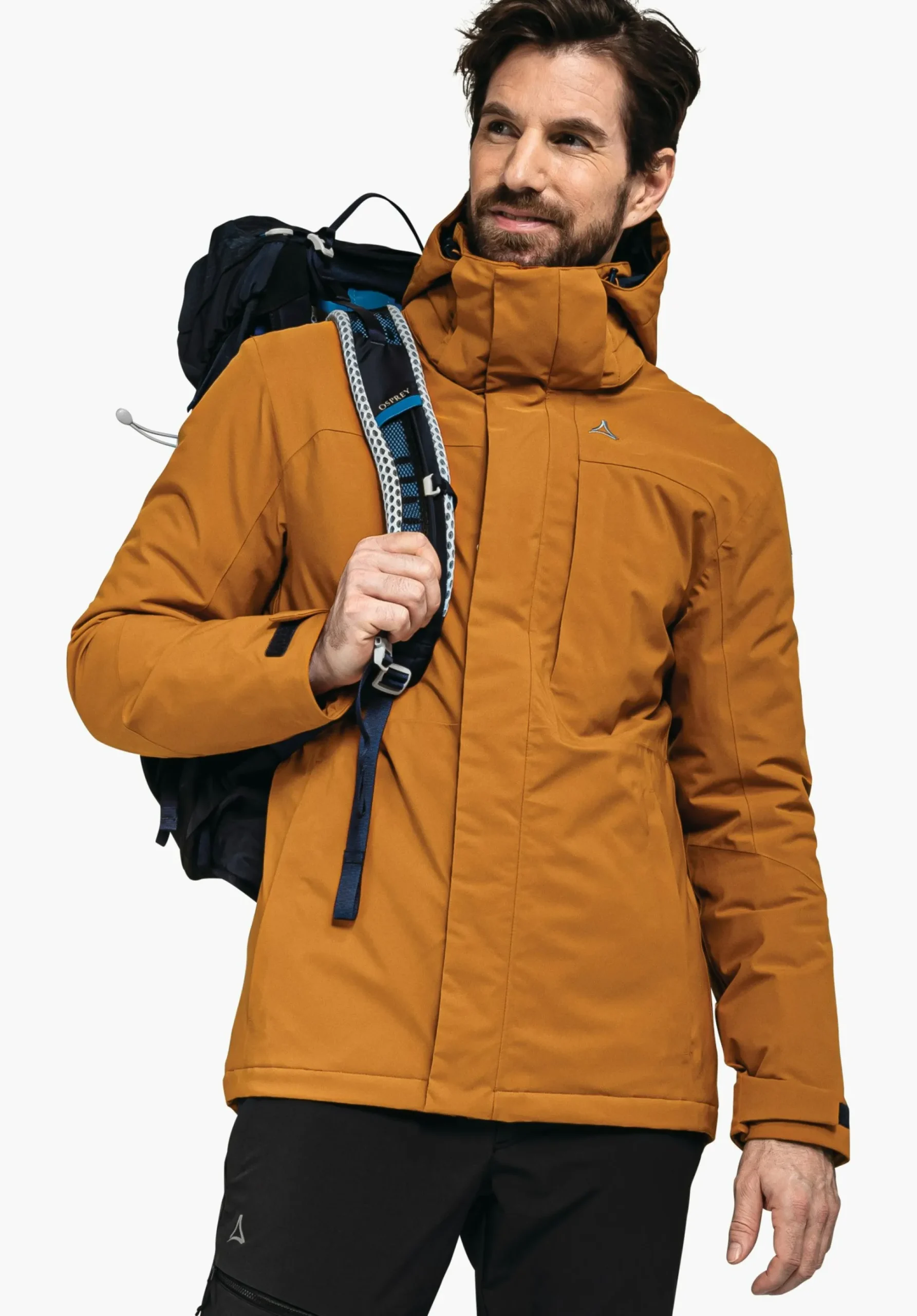 MEN SCHÖFFEL Trek & Hike|Parka / Coat|Outdoor Jackets<Waterproof jacket with padding inside orange