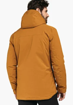 MEN SCHÖFFEL Trek & Hike|Parka / Coat|Outdoor Jackets<Waterproof jacket with padding inside orange