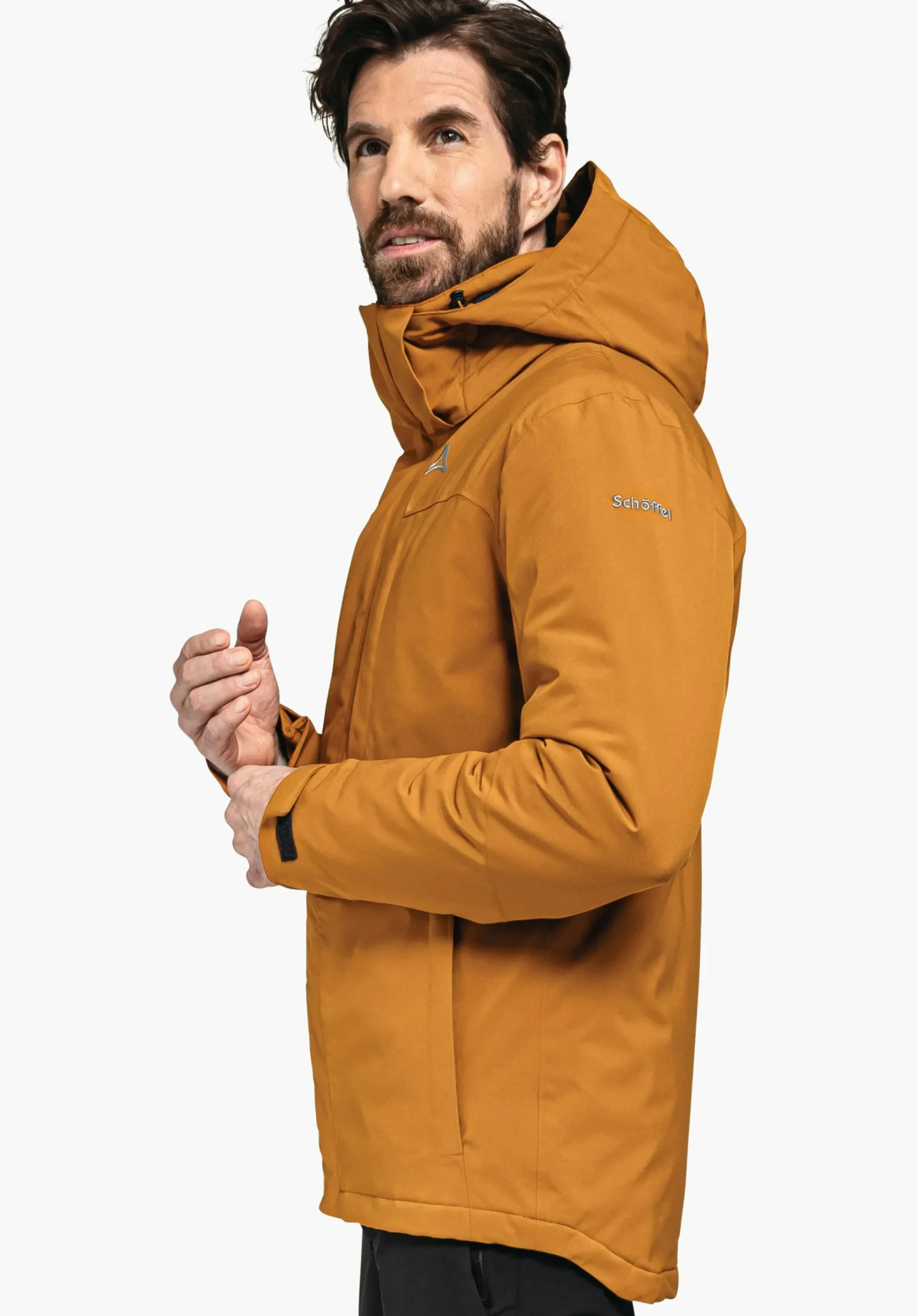 MEN SCHÖFFEL Trek & Hike|Parka / Coat|Outdoor Jackets<Waterproof jacket with padding inside orange