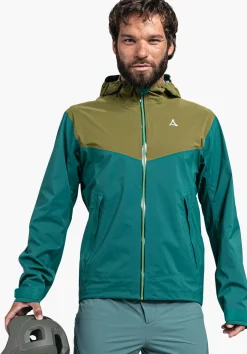 MEN SCHÖFFEL Bike<Waterproof mountain bike jacket orange