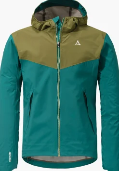 MEN SCHÖFFEL Bike<Waterproof mountain bike jacket orange