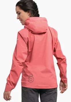 WOMEN SCHÖFFEL Bike<Waterproof mountain bike jacket rosa