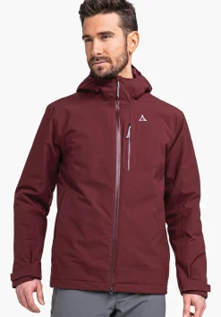 MEN SCHÖFFEL Trek & Hike|Outdoor Jackets<Waterproof padded hiking jacket red