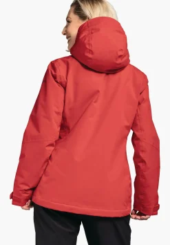 WOMEN SCHÖFFEL Outdoor Jackets<Waterproof padded hiking jacket red