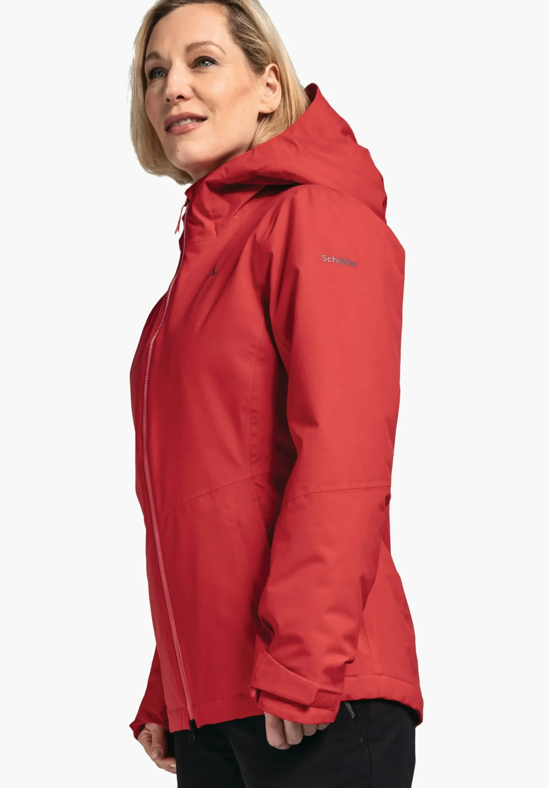 WOMEN SCHÖFFEL Outdoor Jackets<Waterproof padded hiking jacket red