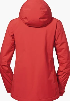 WOMEN SCHÖFFEL Outdoor Jackets<Waterproof padded hiking jacket red