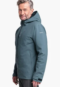 MEN SCHÖFFEL Trek & Hike|Outdoor Jackets<Waterproof padded hiking jacket red