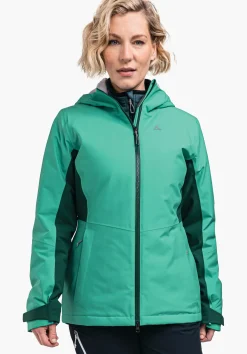 WOMEN SCHÖFFEL Outdoor Jackets<Waterproof padded hiking jacket red