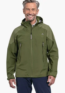 MEN SCHÖFFEL Trek & Hike|Outdoor Jackets<Waterproof robust hardshell jacket orange