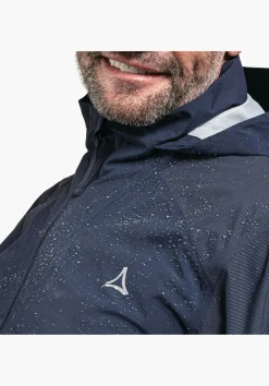 MEN SCHÖFFEL Trek & Hike|Outdoor Jackets<Waterproof robust hardshell jacket orange