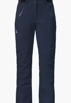 WOMEN SCHÖFFEL Skiing<Waterproof ski pants with Recco reflector green