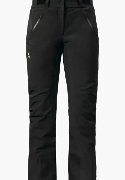 WOMEN SCHÖFFEL Skiing<Waterproof ski pants with Recco reflector green