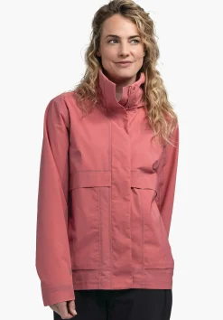 WOMEN SCHÖFFEL Travel/Leisure|Outdoor Jackets<Waterproof stylish everyday jacket rosa