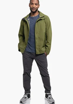 MEN SCHÖFFEL Travel/Leisure|Outdoor Jackets<Waterproof stylish everyday jacket grün