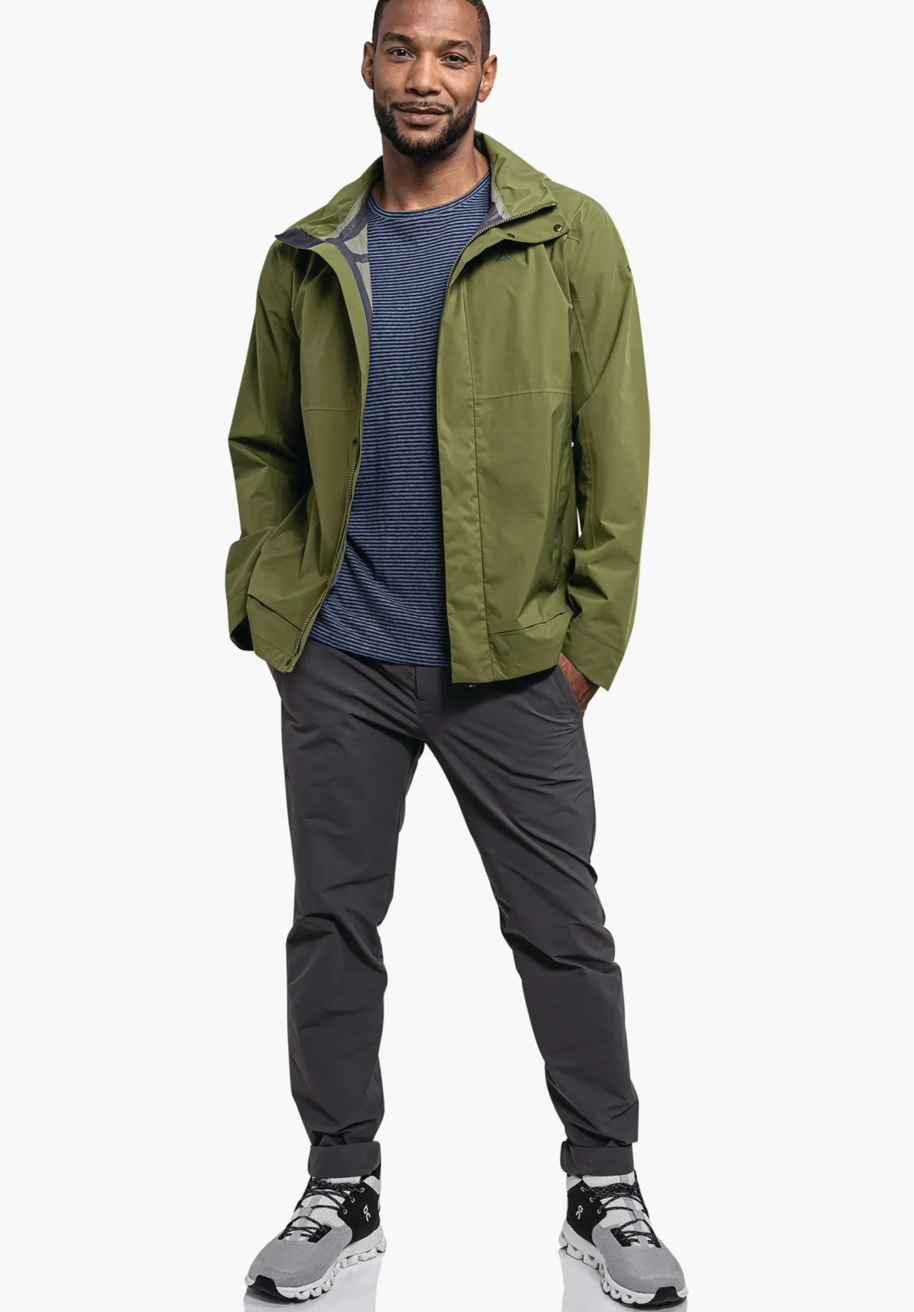 MEN SCHÖFFEL Travel/Leisure|Outdoor Jackets<Waterproof stylish everyday jacket grün