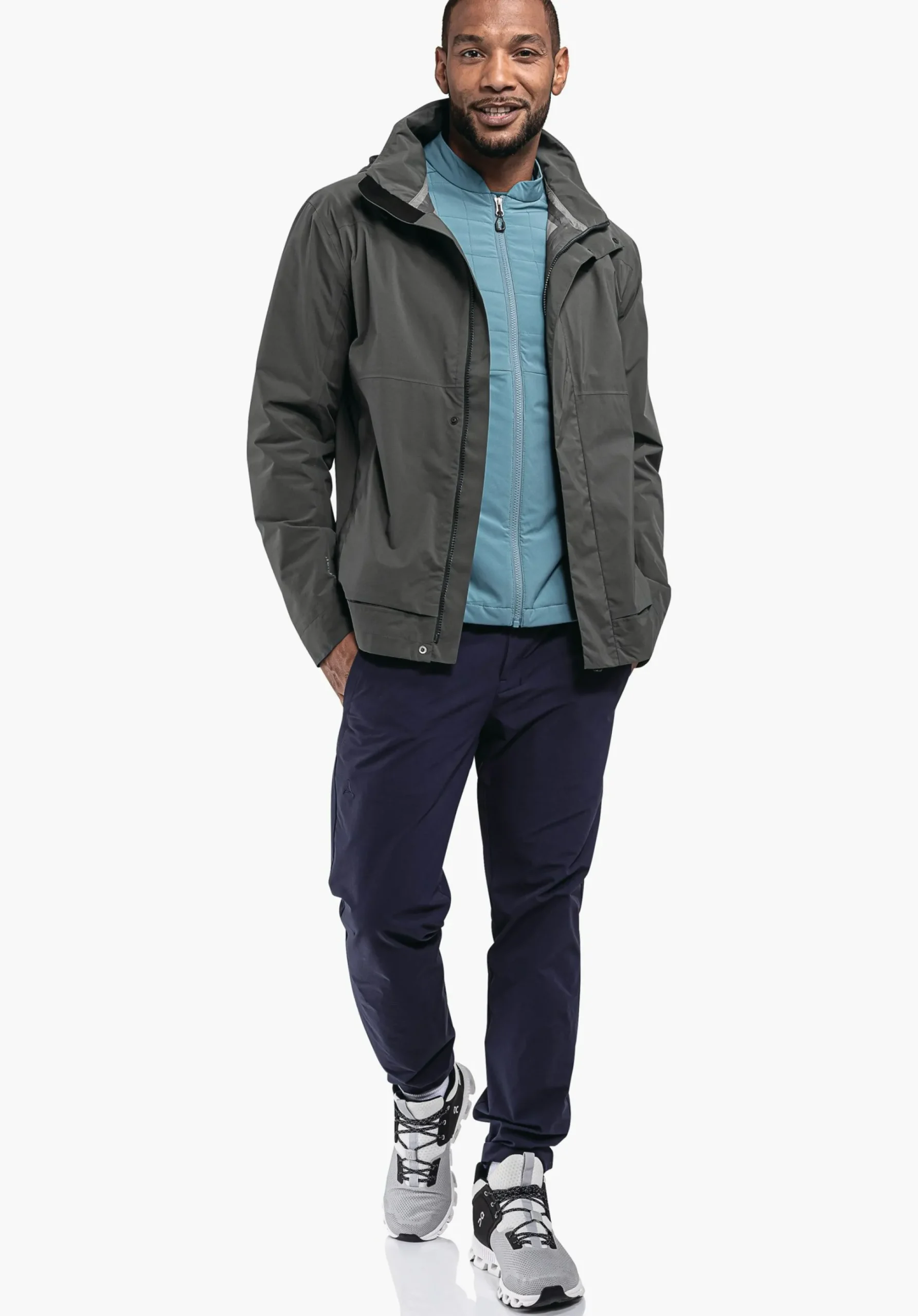 MEN SCHÖFFEL Travel/Leisure|Outdoor Jackets<Waterproof stylish everyday jacket grün