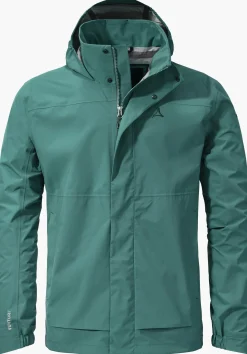 MEN SCHÖFFEL Travel/Leisure|Outdoor Jackets<Waterproof stylish everyday jacket grün