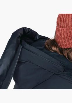 WOMEN SCHÖFFEL Travel/Leisure|Down- / Thermojacket<Waterproof urban down parka green