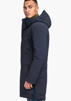 MEN SCHÖFFEL Travel/Leisure|Down- / Thermojacket<Waterproof urban down parka blue