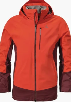 MEN SCHÖFFEL Trek & Hike|Outdoor Jackets<Waterproof ZipIn hiking jacket orange