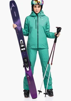 WOMEN SCHÖFFEL Ski Tour|Skiing|Mountaineering|Outdoor Jackets<4-way stretch hardshell touring jacket red