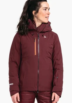WOMEN SCHÖFFEL Ski Tour|Skiing|Mountaineering|Outdoor Jackets<4-way stretch hardshell touring jacket red