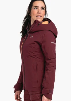 WOMEN SCHÖFFEL Ski Tour|Skiing|Mountaineering|Outdoor Jackets<4-way stretch hardshell touring jacket red