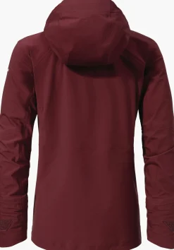 WOMEN SCHÖFFEL Ski Tour|Skiing|Mountaineering|Outdoor Jackets<4-way stretch hardshell touring jacket red