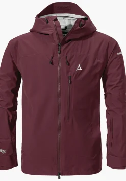 MEN SCHÖFFEL Skiing|Outdoor Jackets|Ski Tour|Mountaineering<4-way stretch hardshell touring jacket red