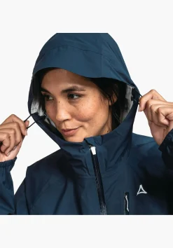 WOMEN SCHÖFFEL Trek & Hike|Outdoor Jackets<Wind- and waterproof hiking jacket red