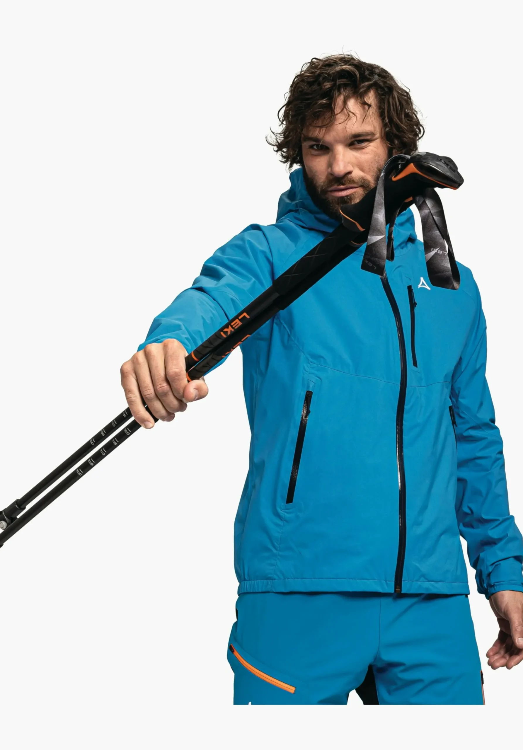 MEN SCHÖFFEL Trek & Hike|Outdoor Jackets<Wind- and waterproof hiking jacket blue