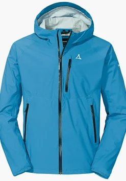 MEN SCHÖFFEL Trek & Hike|Outdoor Jackets<Wind- and waterproof hiking jacket blue