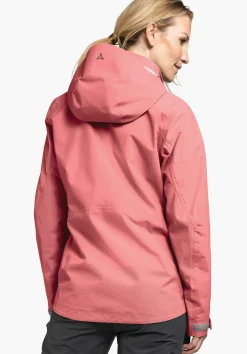 WOMEN SCHÖFFEL Trek & Hike|Outdoor Jackets<Wind- and waterproof trekking jacket rosa