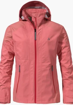 WOMEN SCHÖFFEL Trek & Hike|Outdoor Jackets<Wind- and waterproof trekking jacket rosa