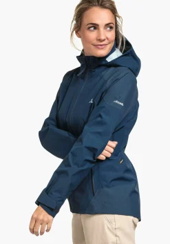 WOMEN SCHÖFFEL Trek & Hike|Outdoor Jackets<Wind- and waterproof trekking jacket rosa
