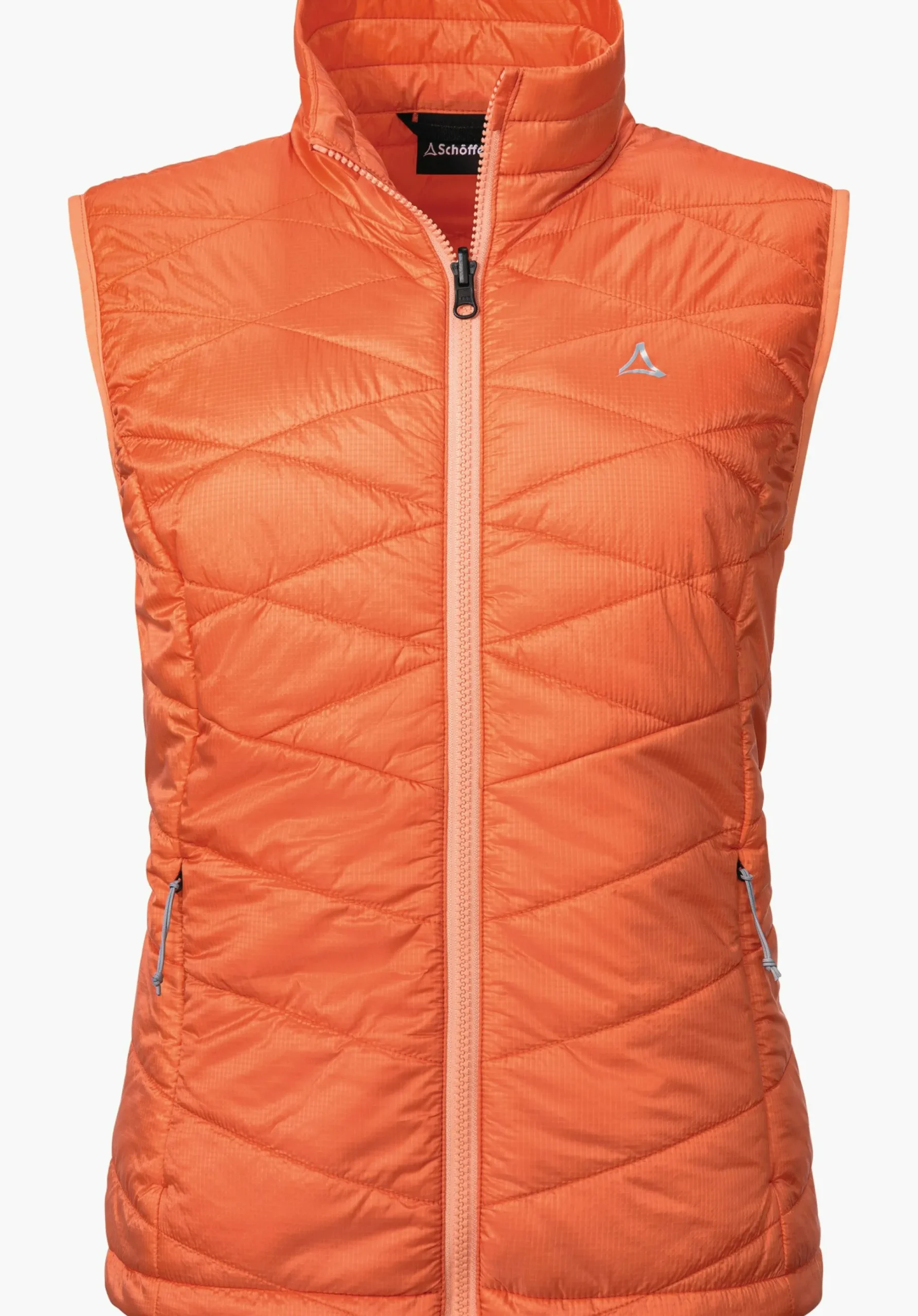 WOMEN SCHÖFFEL Trek & Hike<Windproof & padded hiking gilet orange
