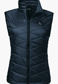 WOMEN SCHÖFFEL Trek & Hike<Windproof & padded hiking gilet orange